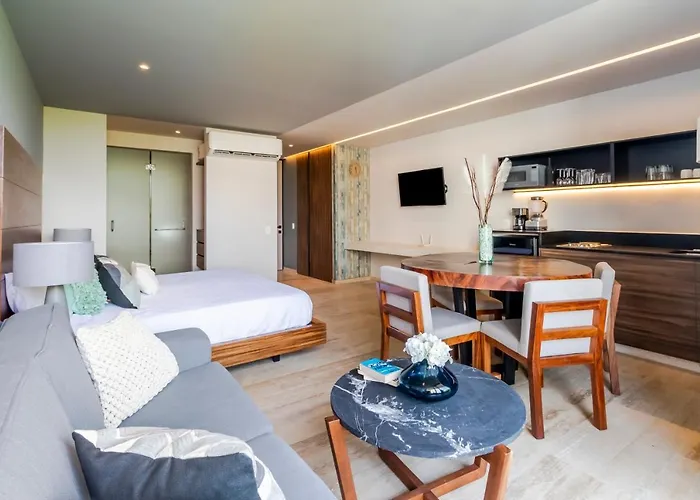 Apartamento Magnífico Estudio Con Rooftop Cerca De 5ta Avenida Playa del Carmen